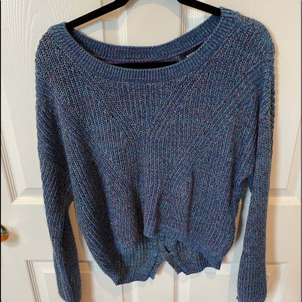 Blue Size Small Express Sweater